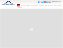Tablet Screenshot of horizonlendingservices.com